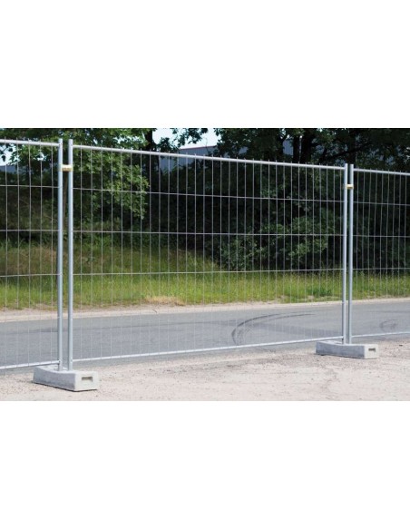 Clôture mobile de chantier 4 tubes M350 Heras