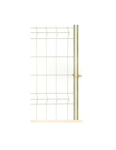 Clôture de chantier TM1 avec 2 poteaux tubes  2