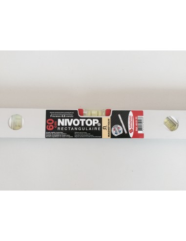 Niveau ALU rectangulaire semelle magnétique