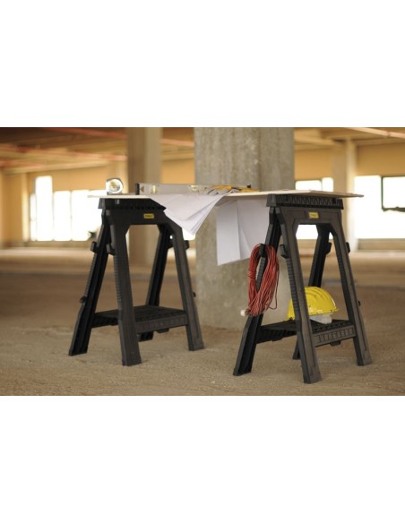 Tréteau pliable - 450 kg/paire - lot de 2 pièces