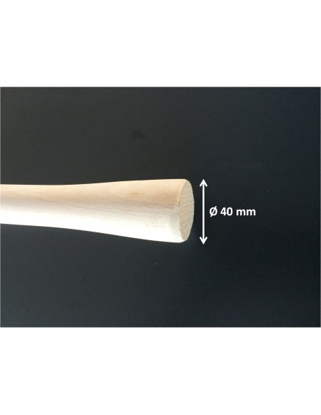 Manche rond bois pioche