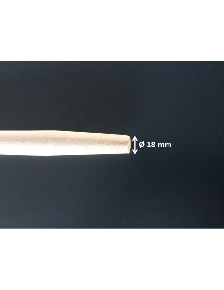 Manche bois rond balai