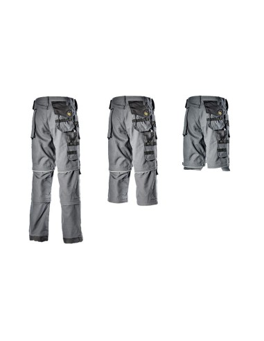 Pantalon long, pantalon¾ ou bermuda gris