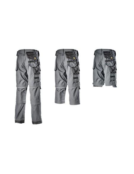 Pantalon long, pantalon¾ ou bermuda gris