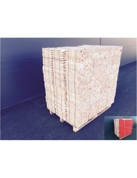 Piquets bois 30 cm bout non peint