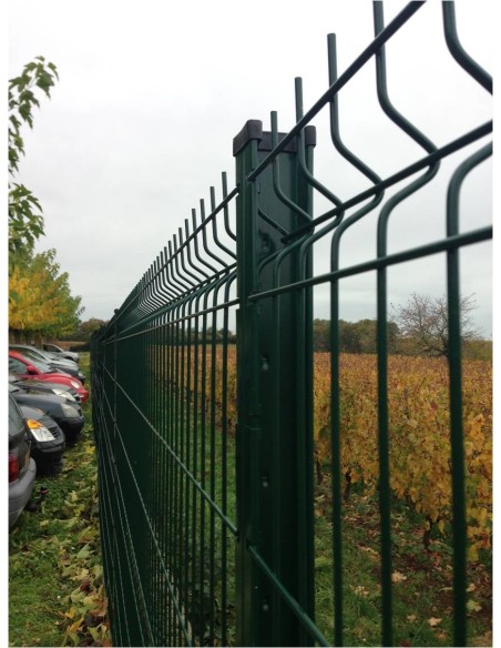 Poteau à encoches pour clôture 1,23 m