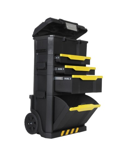 Servante modulo 3 en 1 avec boite Touchlatch à tiroir