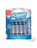 LR6 type AA ( Lot de 4 Piles alcalines Super LR6 type AA ) - 992118 - Powermaster