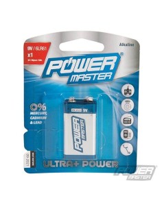 Pile alcaline 9 V Super 6LR61