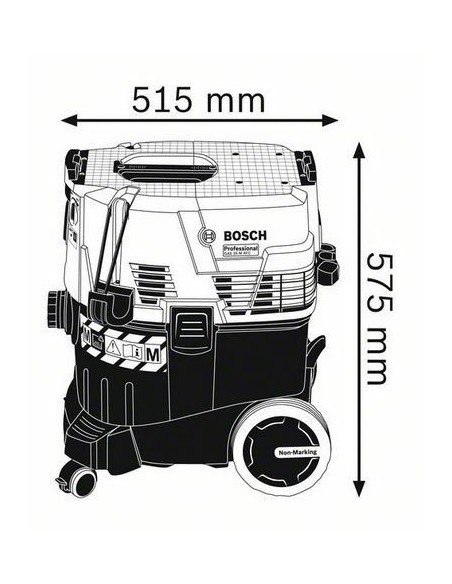 Aspirateur BOSCH pour solides et liquides GAS 35 M AFC Professional