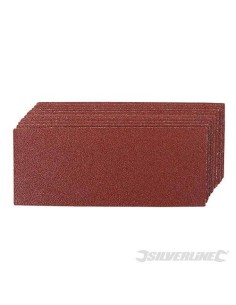 Lot de 10 feuilles 93 x 230 mm abrasives