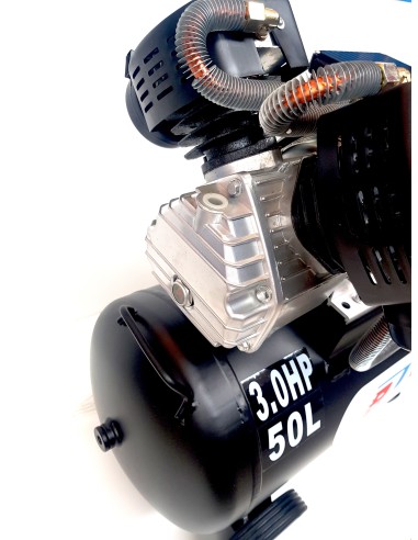 Compresseur d'air coaxial 50 L, 3 cv, électrique