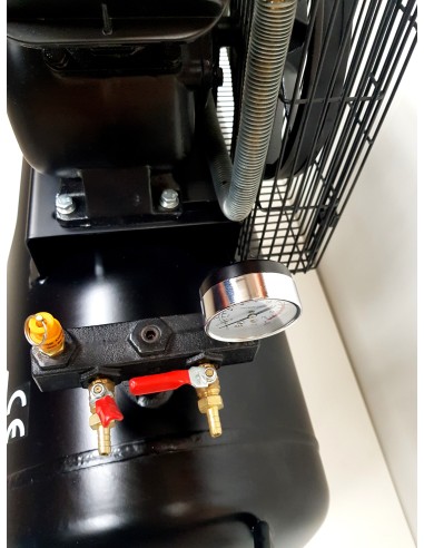 Compresseur d'air coaxial 50 L, 3 cv, électrique