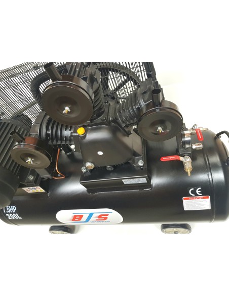 Compresseur d'air coaxial 50 L, 3 cv, électrique