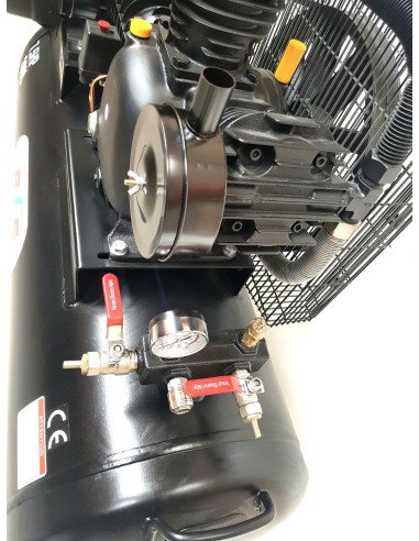 Compresseur d'air coaxial 50 L, 3 cv, électrique