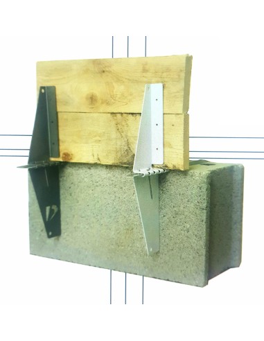 Entretoise en aluminium pour sabot serre joint