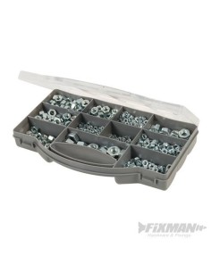 Coffret d'écrous hexagonaux
