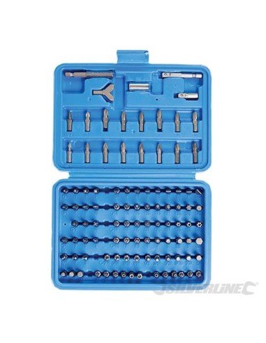 Coffret 100 pièces d'embouts de vissage