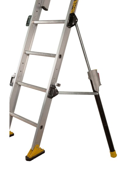 Echelle coulissante à cordes avec stabilisateurs C3 STAB