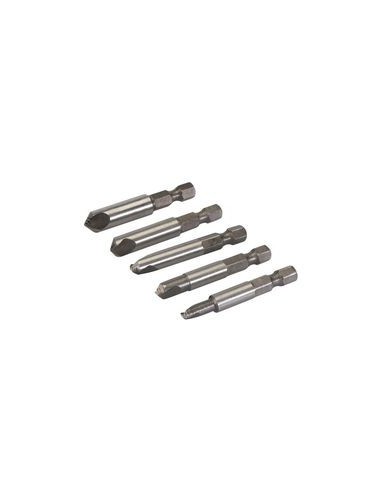 Extracteurs de vis endommagées, 5 pcs