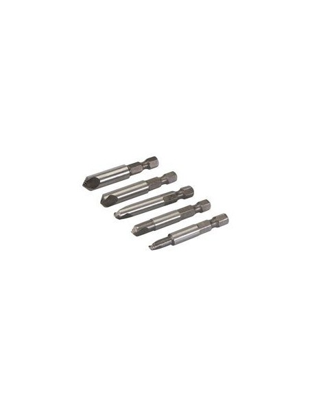 Extracteurs de vis endommagées, 5 pcs