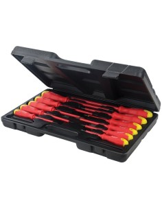 Coffret de 11 Tourne vis isolés avec manche caoutchouté