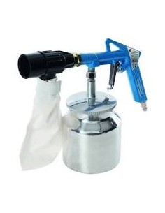 Kit de sablage avec système de récupération d'abrasif 6 pcs