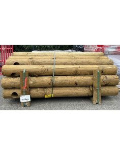 Poteau Pin autoclave Classe 4 diam 14 2