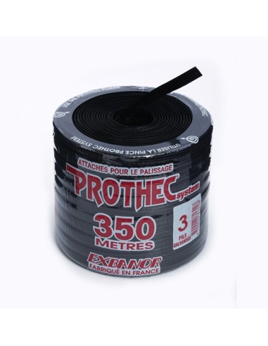 Liens Prothec noir permanent  3×30