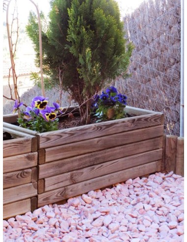 Galet Marbre Rouge 25-40 Sac de 20kg