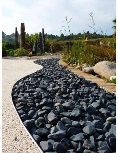 Galet Noir 15-25 Sac de 20kg