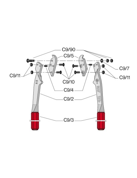 Couteau de rechange C9
