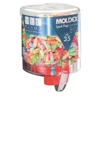 1 Bouchon mousse Spark plugs MoldexStation 250