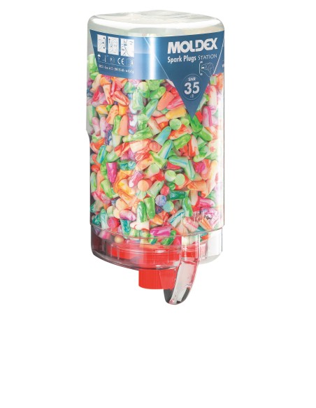 1 Bouchon mousse Spark plugs MoldexStation 500