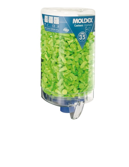 distributeur bouchon mousse contours MoldexStation 500