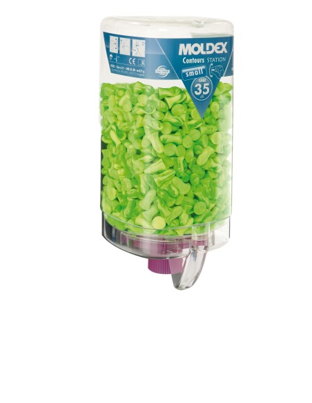 distributeur bouchon mousse petit contours MoldexStation 500