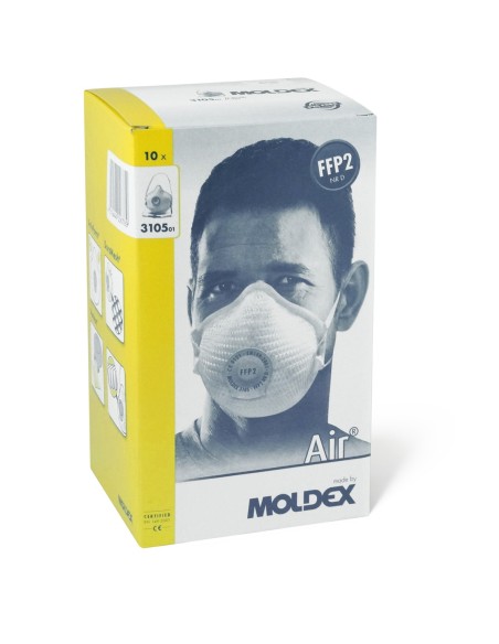 masque air FFP2  emballé individuelle avec valve
