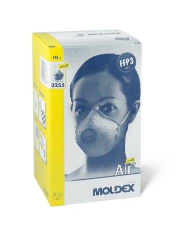 masque aire FFP3 petit emballé individuellement avec soupape