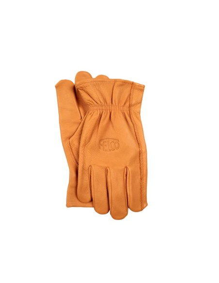 Gants en cuir de qualité supérieure, résistant aux perforations, couleur naturelle