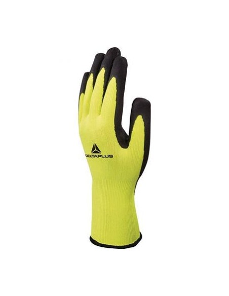 GANT TRICOT POLYESTER - PAUME ENDUITE MOUSSE LATEX