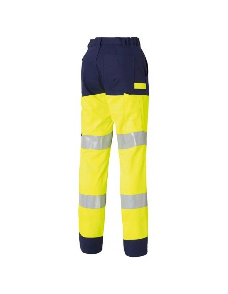 Pantalon HV LUKLIGHT jaune/marine Molinel