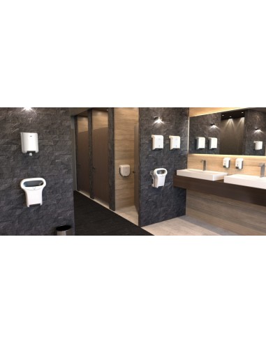 DISTRIBUTEUR Papier Hygiénique Cleanline JUMBO pour bobine de 400m