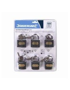 Cadenas interchangeable en fer, 6 pcs