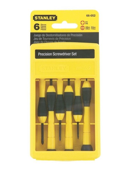 Tournevis Horloger bi-matière coffret 6 pcs