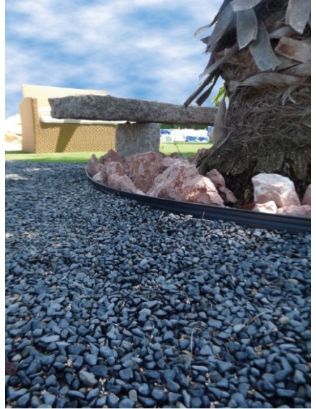 Bordure flexible PVC MiniDuredge Noir 9 x 115