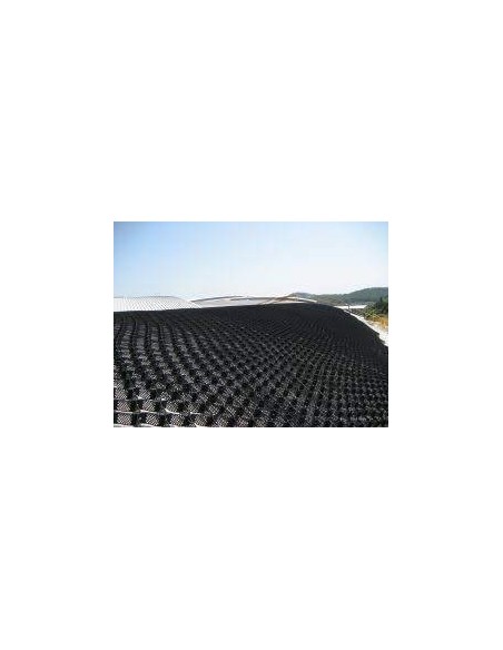 Plaque alvéolée grava-stab Noire 120 x 80 x 3