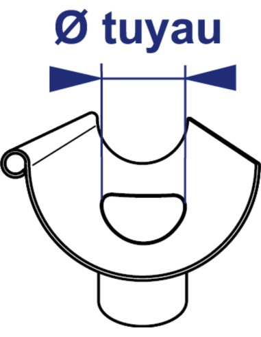 Crapaudine extensible Crapal n°2 ETANCO