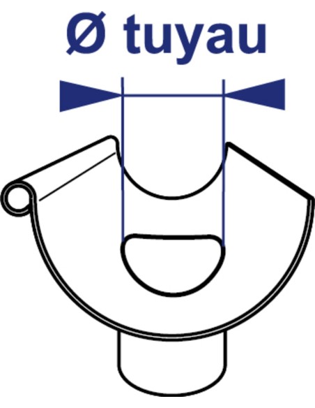 Crapaudine extensible Crapal n°2 ETANCO