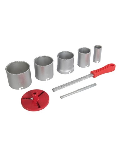 Scies-cloches au tungstène, coffret 8 pcs