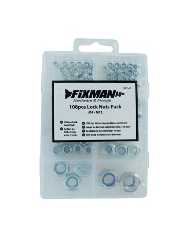 Pack de contre-écrous Fixman